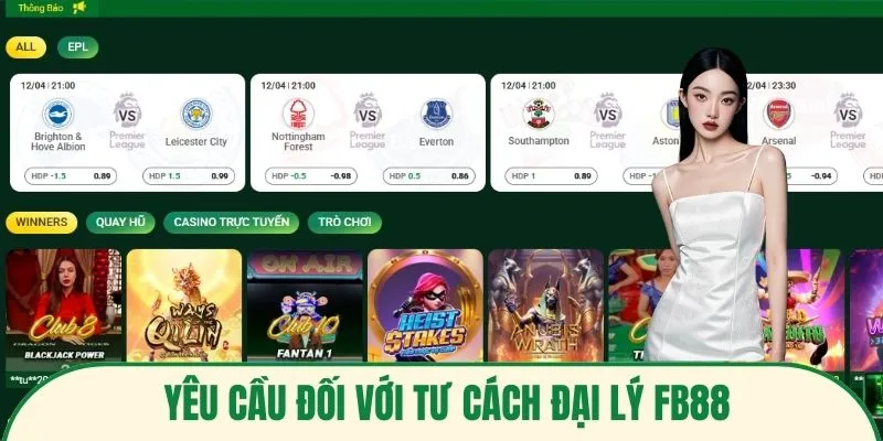 Yêu cầu đối với tư cách Đại lý FB88